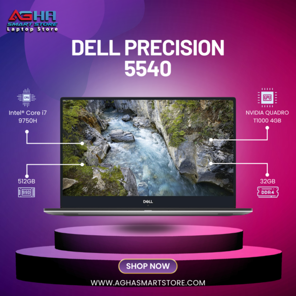 Dell Precision 5540 POWERED BY AGHA SMART STORE