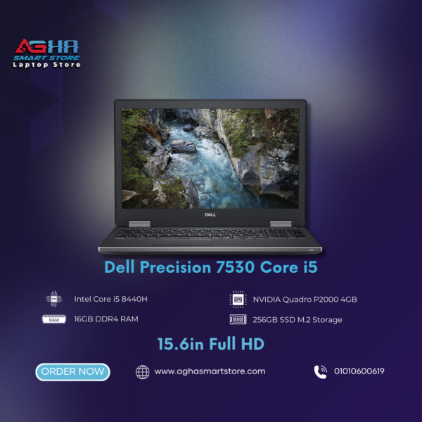 Dell precision 7530 core i5 by agha smart store