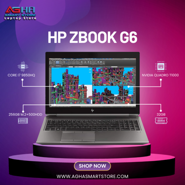 hp ZBook G6 BY AGHA SMART STORE