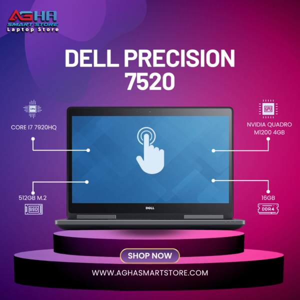 DELL PRECISION 7520 BY AGHA SMART STORE