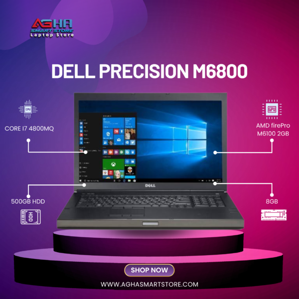 Dell Precision M6800 POWERED BY AGHA SMART STORE