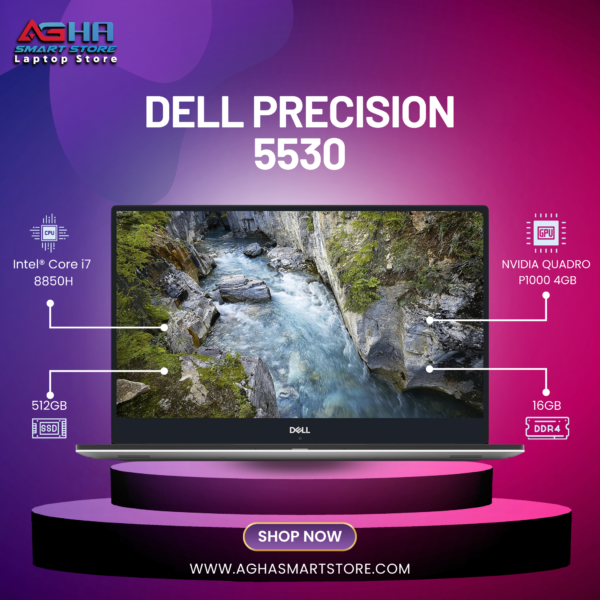 DELL PRECISION 5530 POWERED BY AGHA SMART STORE