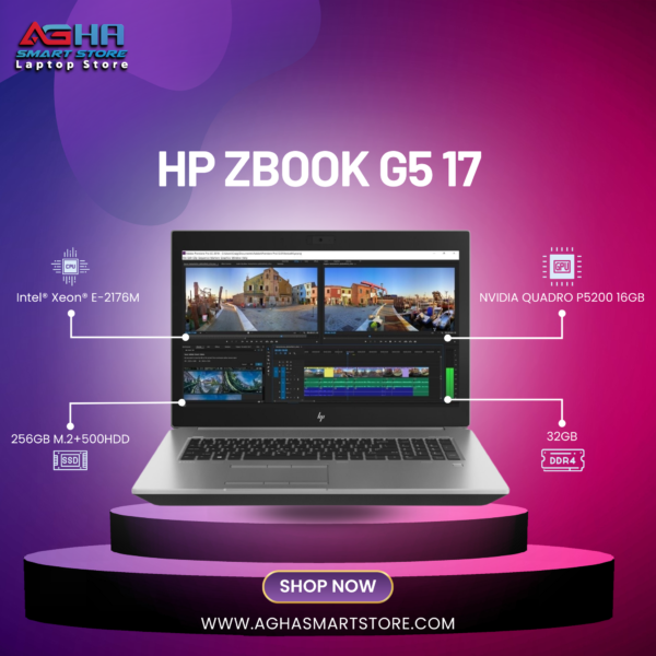 ZBOOK 17 G5 BY AGHA SMART STORE