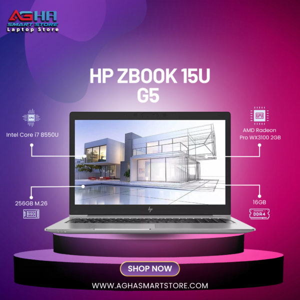 HP ZBook 15u G5 BY AGHA SMART STORE