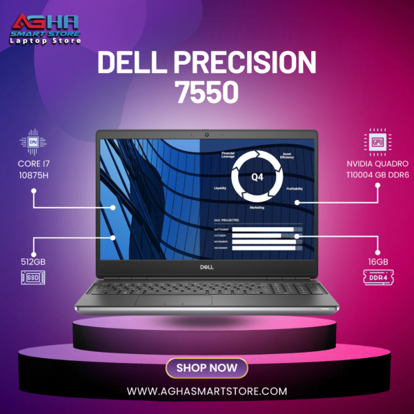 DELL PRECISION 7550 BY AGHA SMART STORE