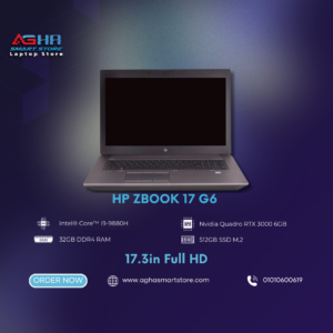 HP ZBook 17 G6 CORE I9 WITH RTX3000