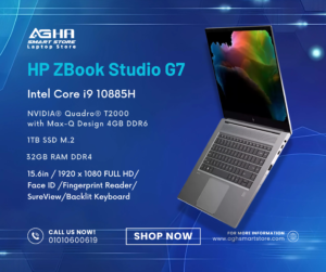 hp Zbook G7 studio core i9 by agha smart store