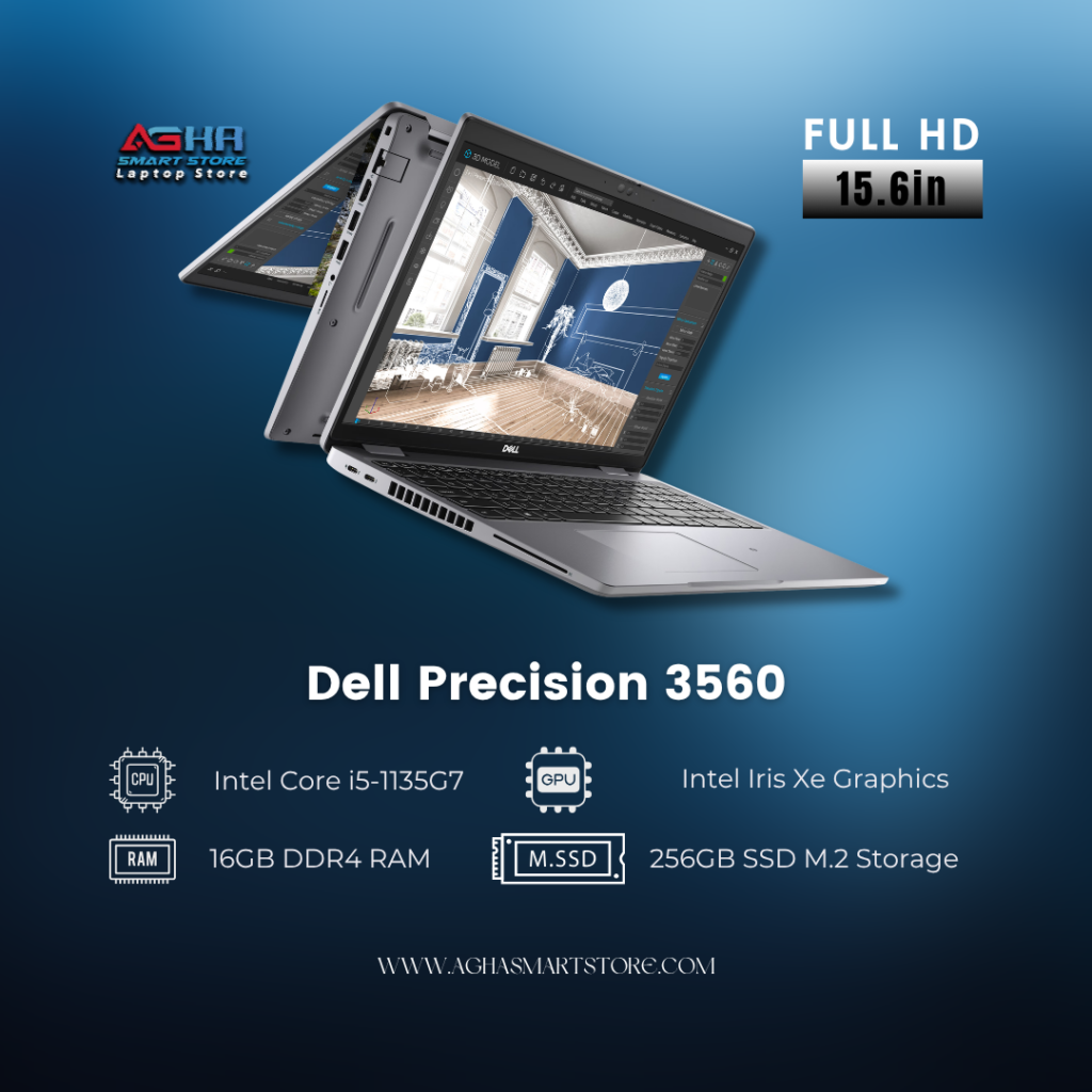 Dell Precision 3560 BY AGHA SMART STORE LAPTOP EGYPT متجر اغا سمارت سمارت ستور لابتوب مصر