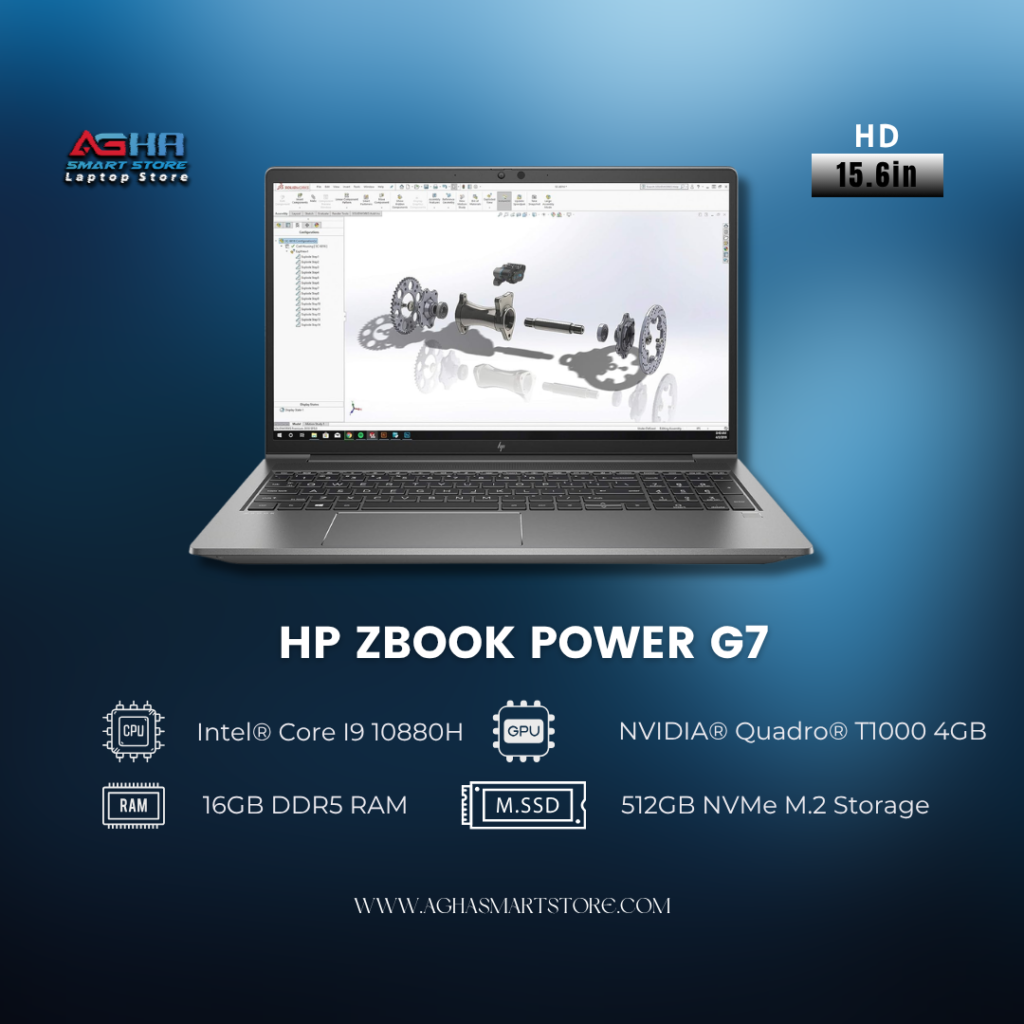 HP ZBook Power G7 BY AGHA SMART STORE LAPTOP EGYPT متجر اغا سمارت ستور لابتوب مصر
