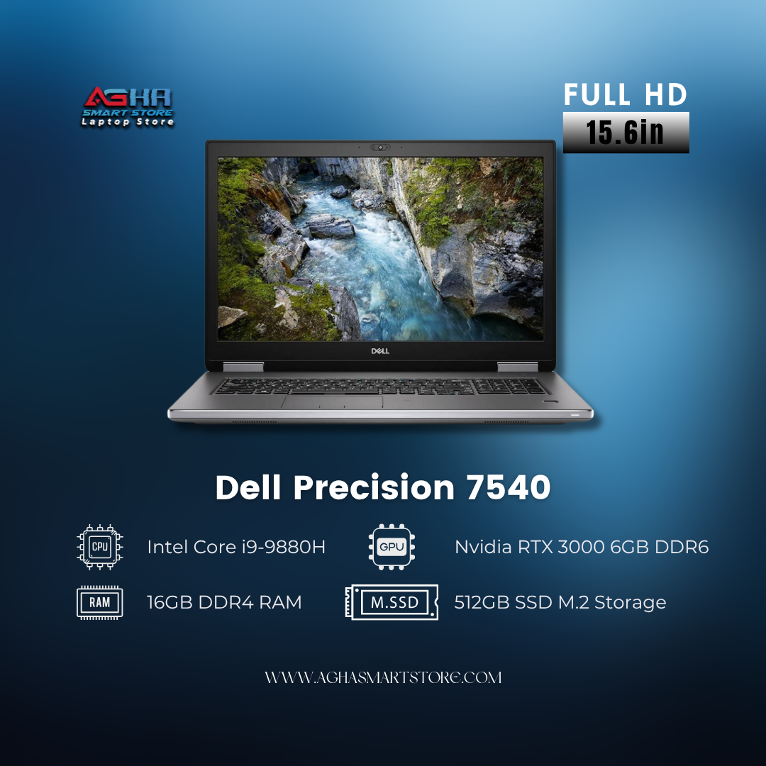 Dell precision 7540 BY AGHA SMART STORE LAPTOP EGYPT متجر اغا سمارت ستور لابتوب مصر