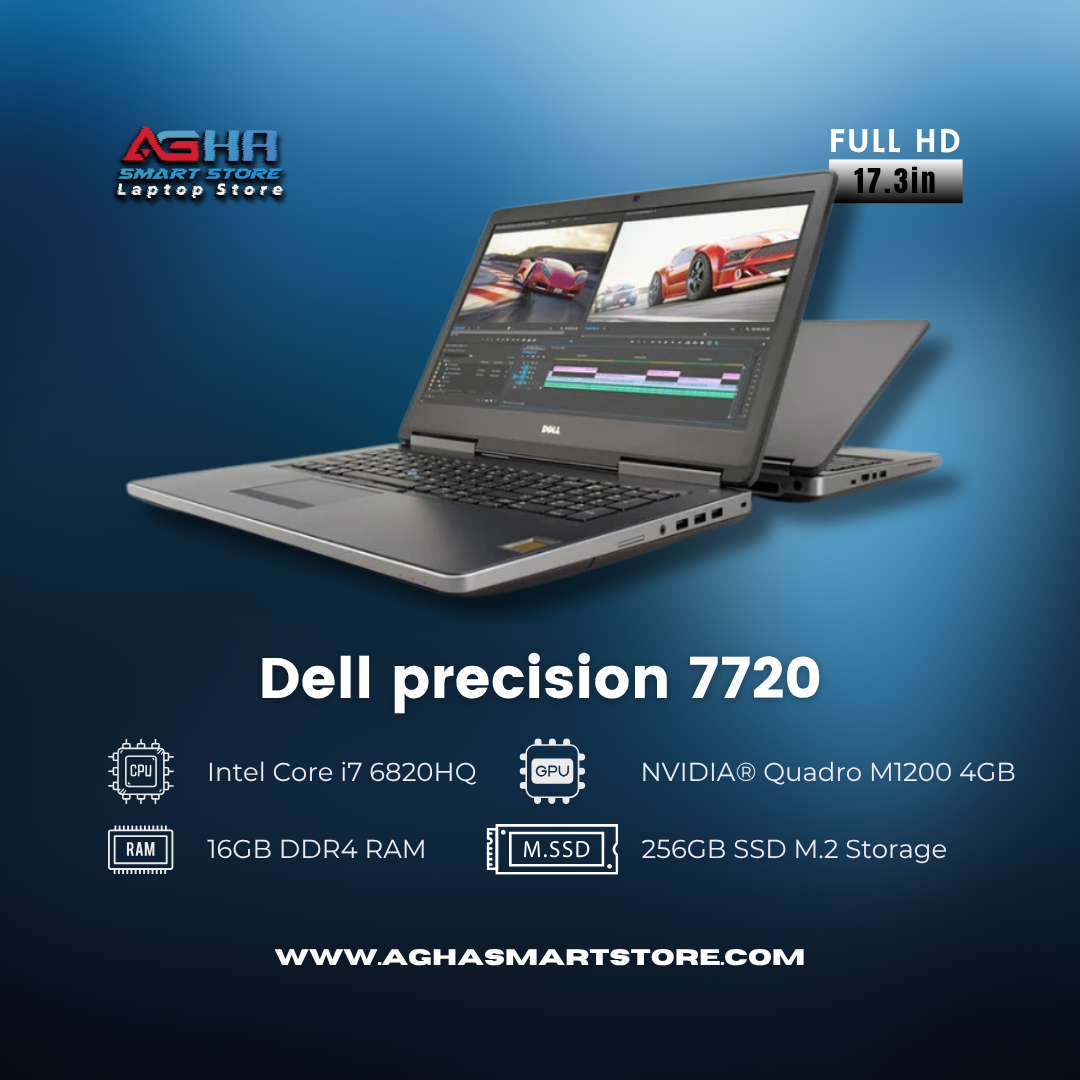 Dell precision 7720 BY AGHA SMART STORE LAPTOP EGYPT مصر لابتوب اغا سمارت ستور متجر