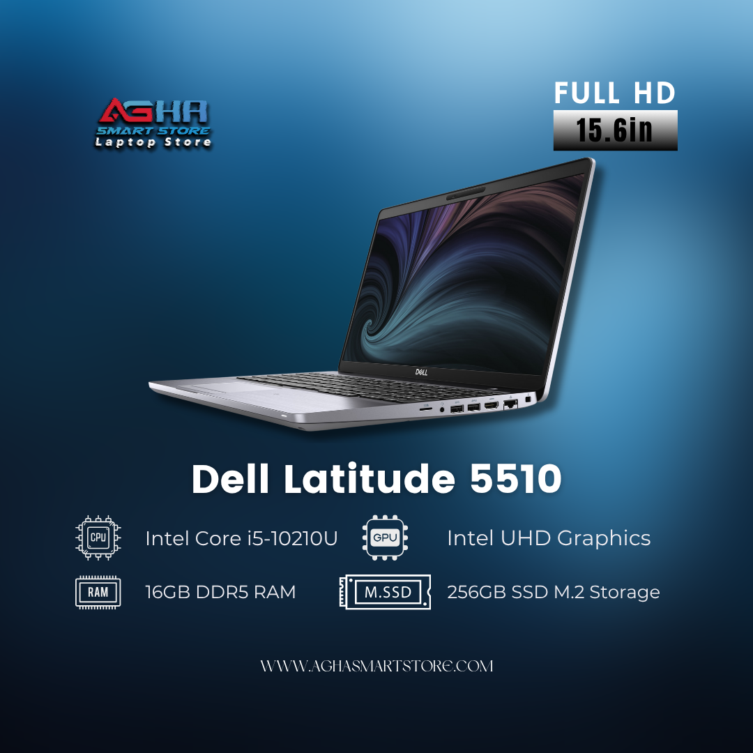 Dell Latitude 5510 BY AGHA SMART STORE LAPTOP EGYPT مصر لابتوب اغا سمارت ستور متجر