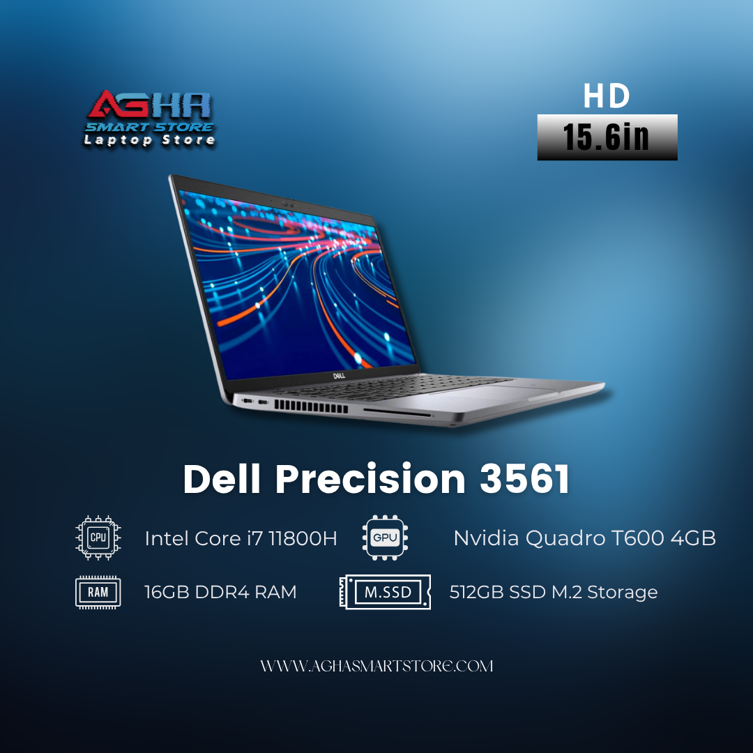 Dell Precision 3561 BY AGHA SMART STORE LAPTOP EGYPT متجر اغا سمارت ستور لابتوب مصر