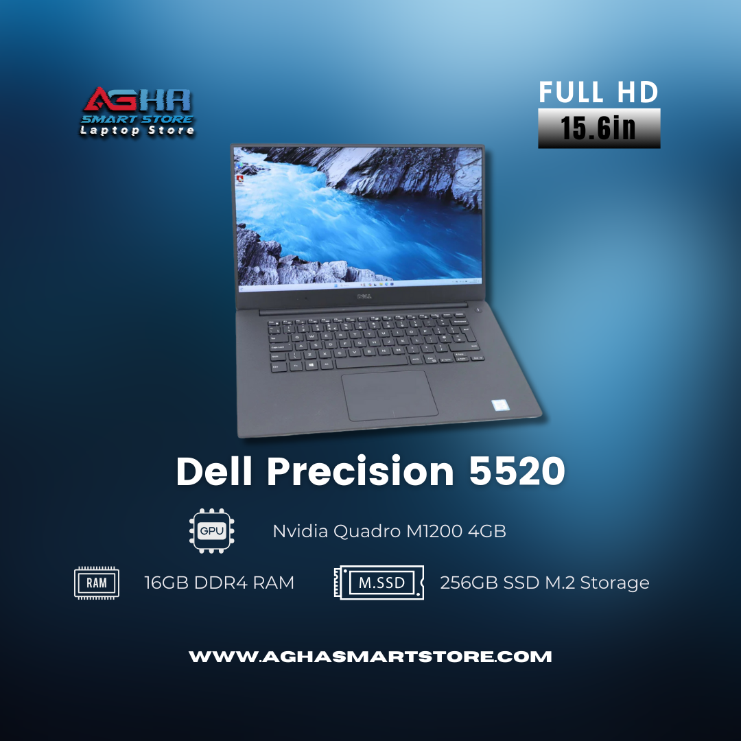 Dell Precision 5520 BY AGHA SMART STORE LAPTOP EGYPT متجر اغا سمارت ستور لابتوب مصر