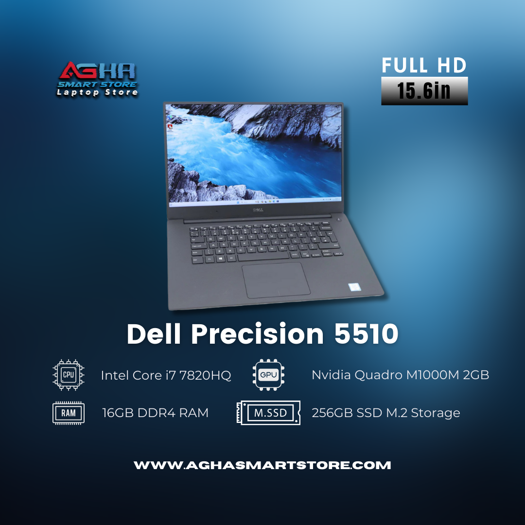 Dell Precision 5510 BY AGHA SMART STORE LAPTOP EGYPT متجر لابتوب اغا سمارت ستور لابتوبات مصر