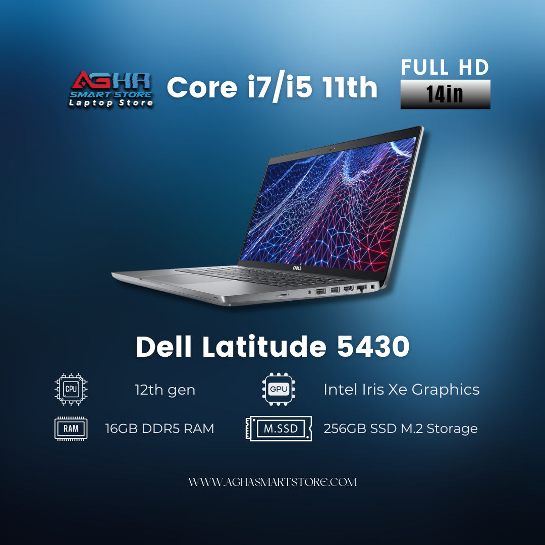 Dell Latitude 5430 BY AGHA SMART STORE LAPTOP EGYPT مصر لابتوب اغا سمارت ستور متجر