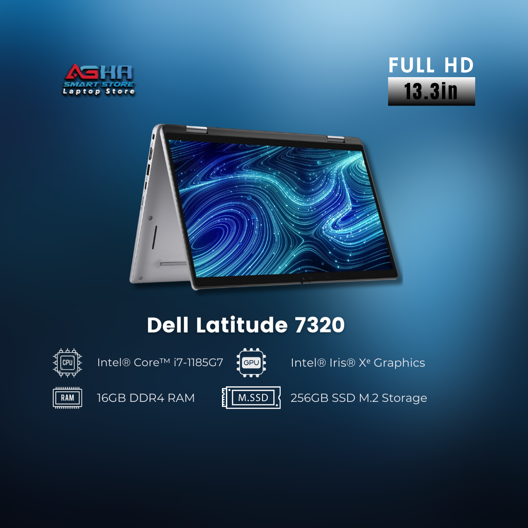 Dell Latitude 7320 Core i7-1185G7 BY AGHA SMART STORE LAPTOP EGYPT متجر اغا سمارت ستور لابتوب مصر