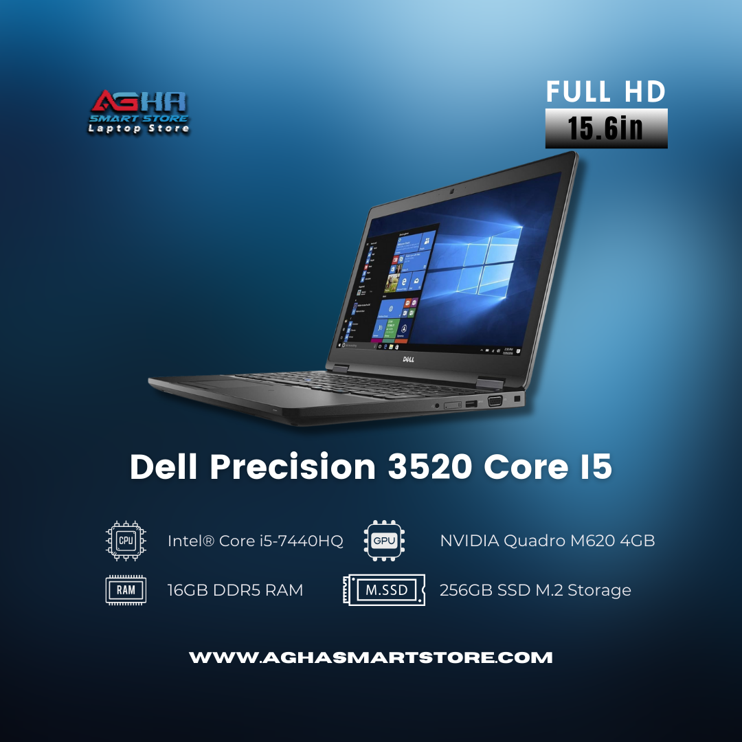 Dell Precision 3520 BY AGHA SMART STORE LAPTOP EGYPT مصر لابتوب متجر اغا سمارت ستور