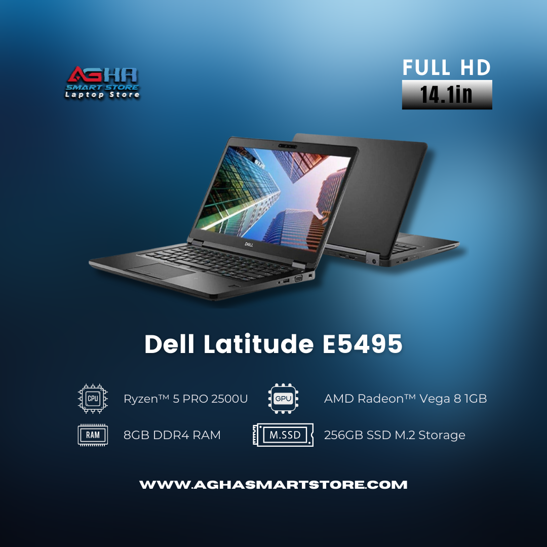 DELL LATITUDE E5495 POWERED BY AGHA SMART STORE