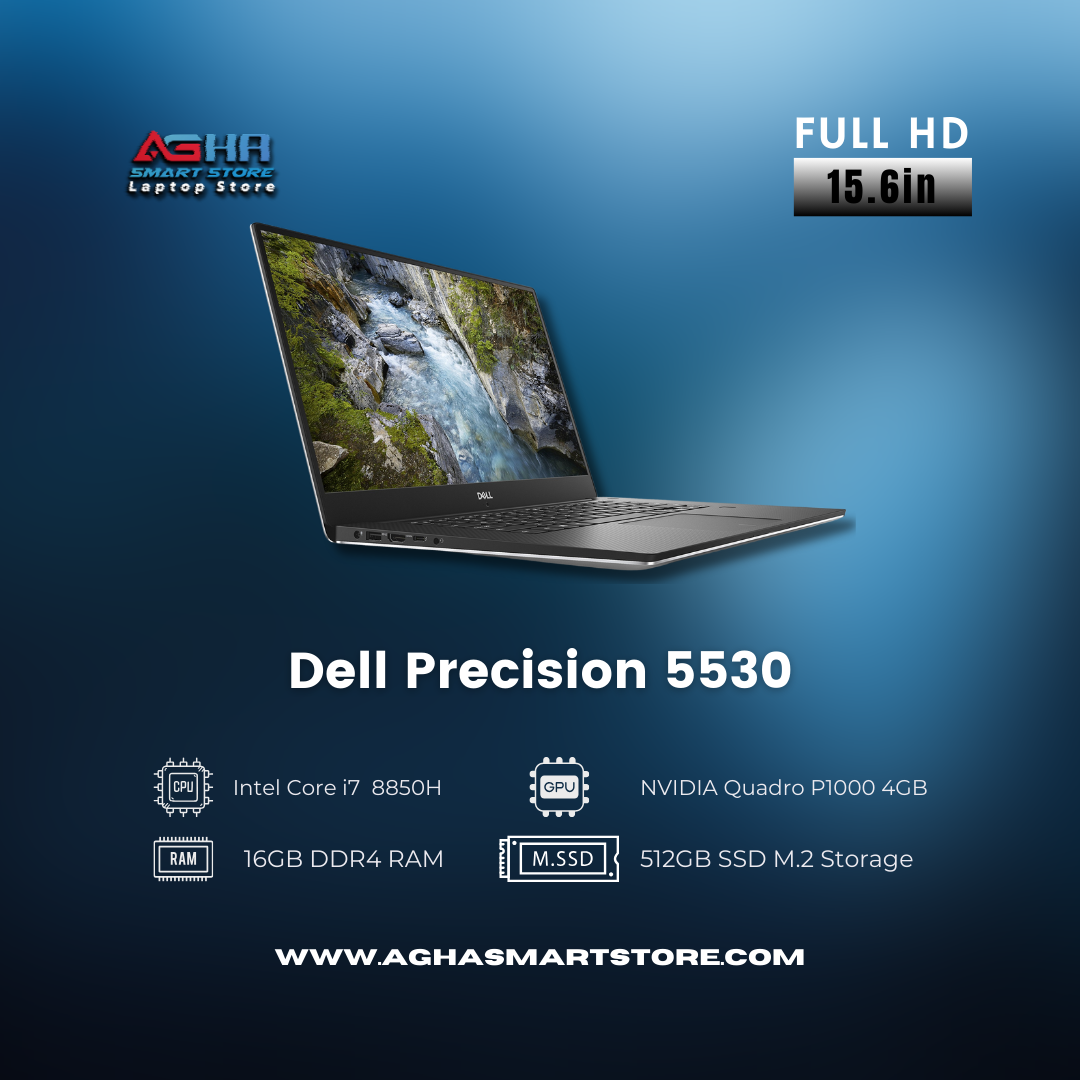 Dell Precision 5530 BY AGHA SMART STORE LAPTOP EGYPT مصر لابتوب اغا سمارت ستور