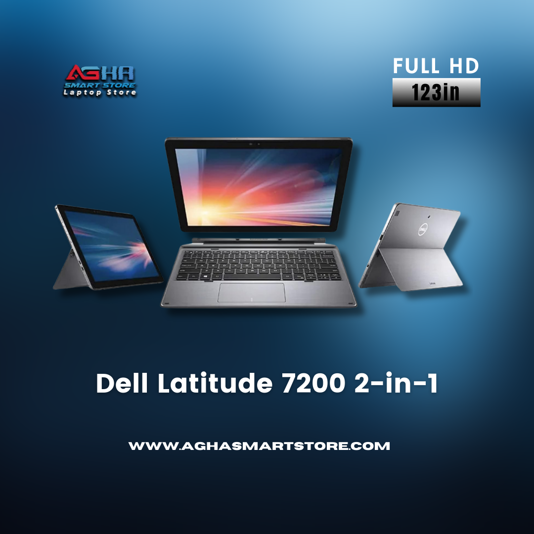 Dell Latitude 7200 2-in-1 by agha smart store laptop egypt متجر اغا سمارت ستور لابتوب مصر