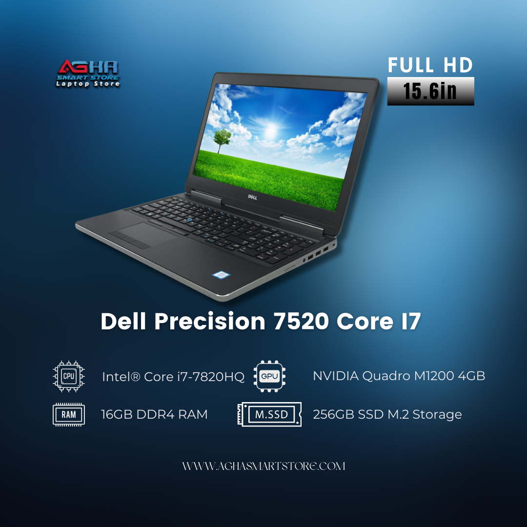 Dell Precision 7520 by agha smart store laptop egypt متجر اغا سمارت ستور مصر لابتوب