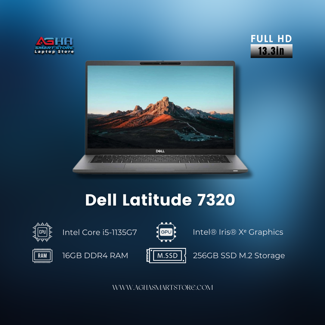 Dell Latitude 7320 by agha smart store laptop store egypt متجر اغا سمارت ستور لابتوب مصر