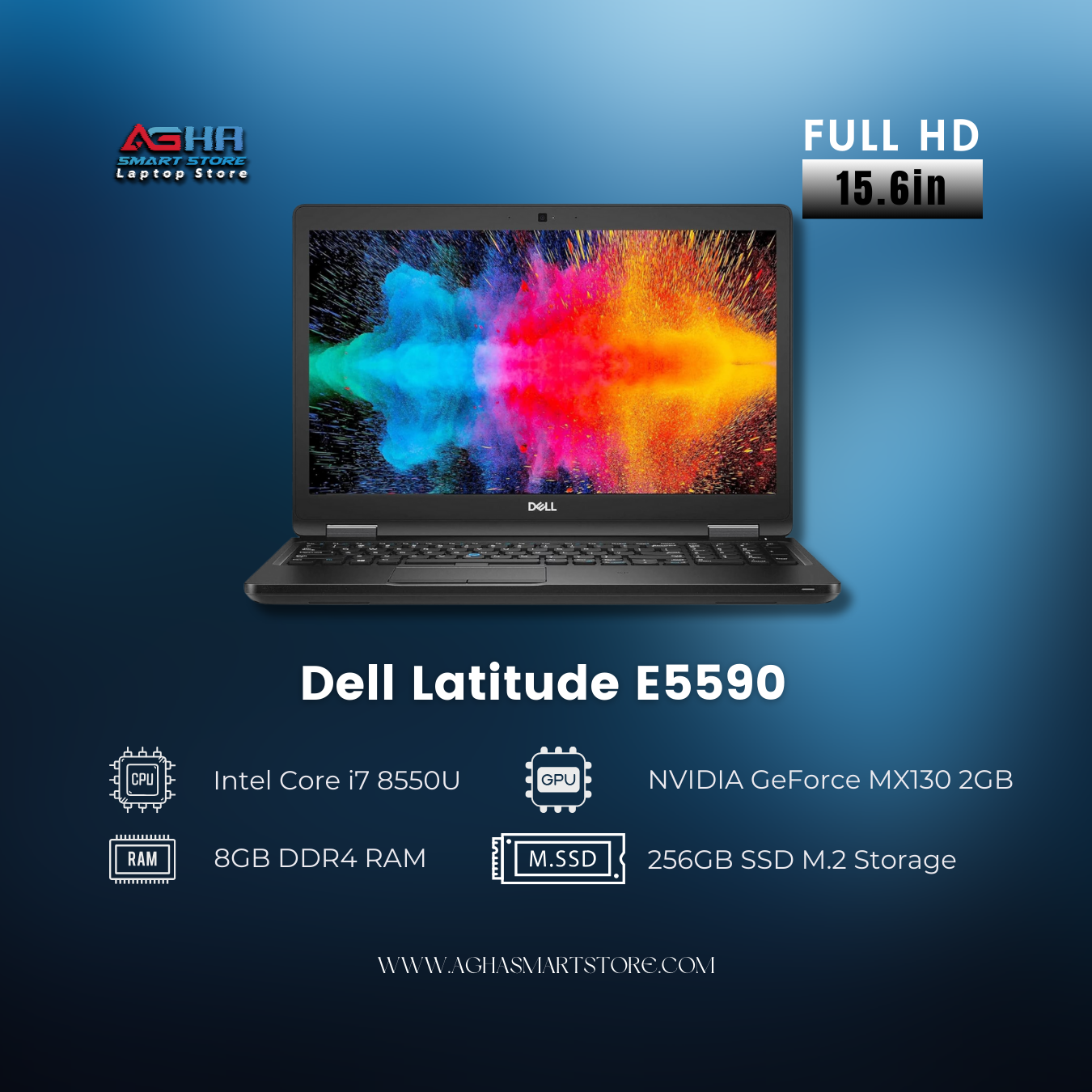 Dell Latitude E5590 BY AGHA SMART STORE LAPTOP EGYPT متحر اغا سمارت ستور لابتوب مصر