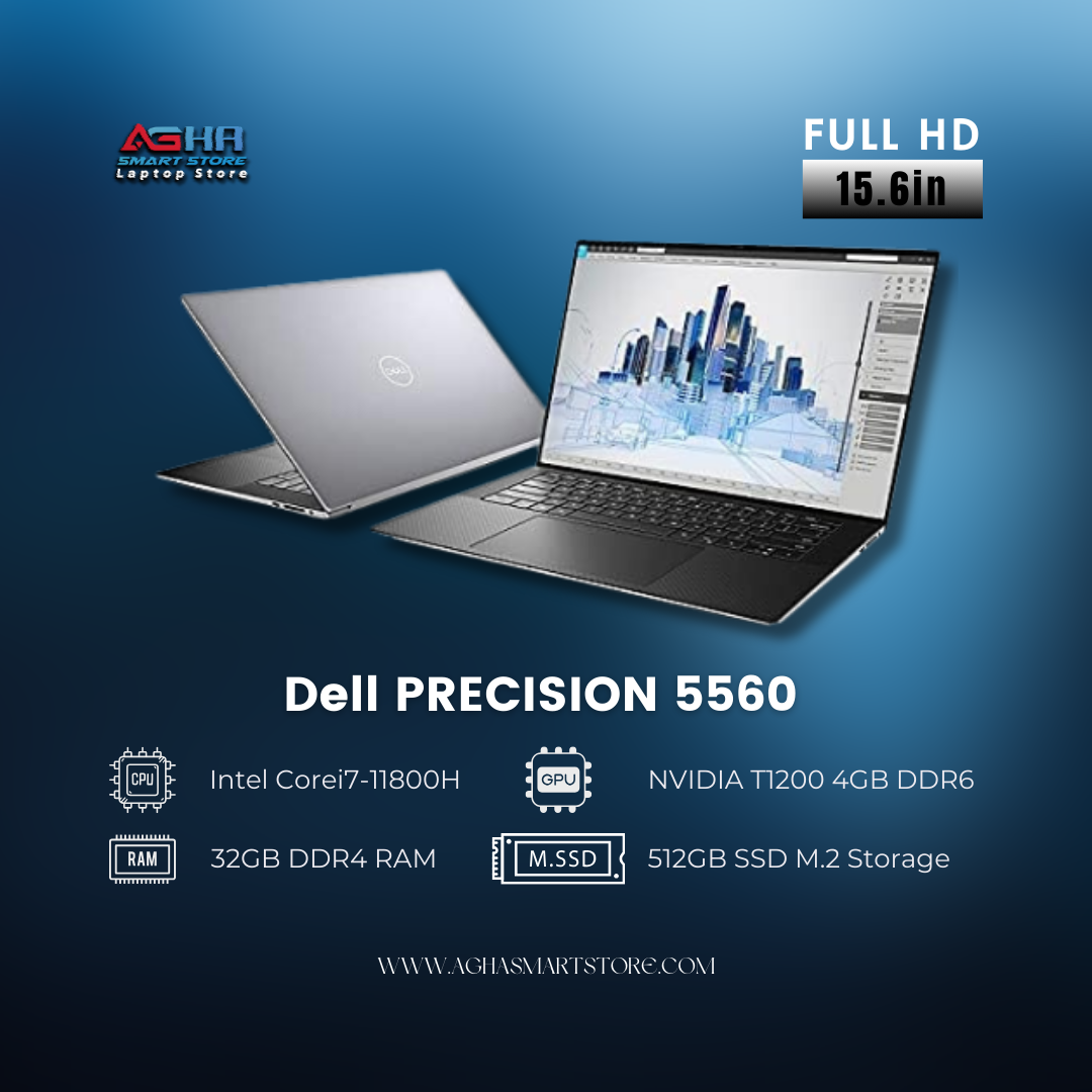 Dell PRECISION 5560 by agha smart store laptop egypt لابتوب اغا سمارت ستور مصر