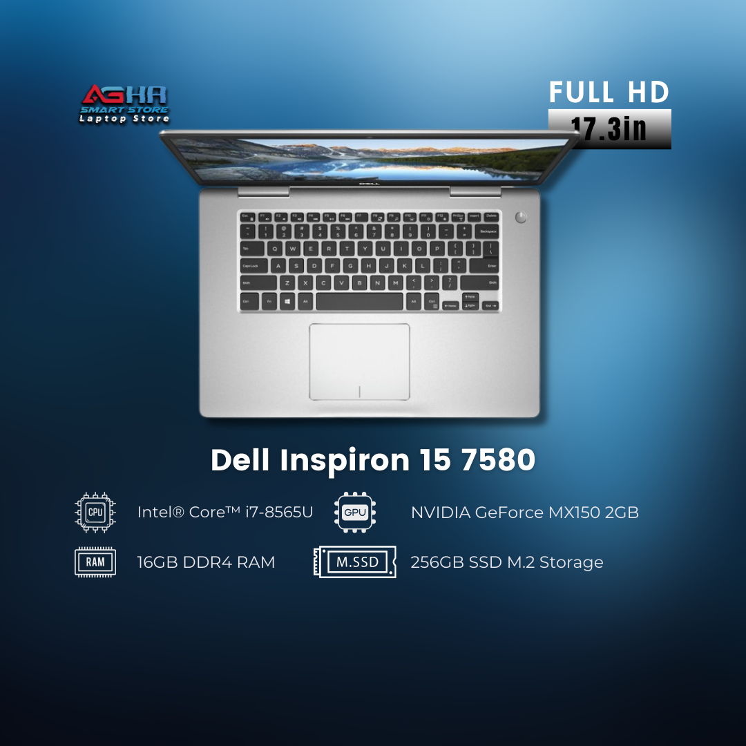 Dell Inspiron 15 7580 BY AGHA SMART STORE LAPTOP EGYPT مصر متجر اغا سمارت ستور لابتوب