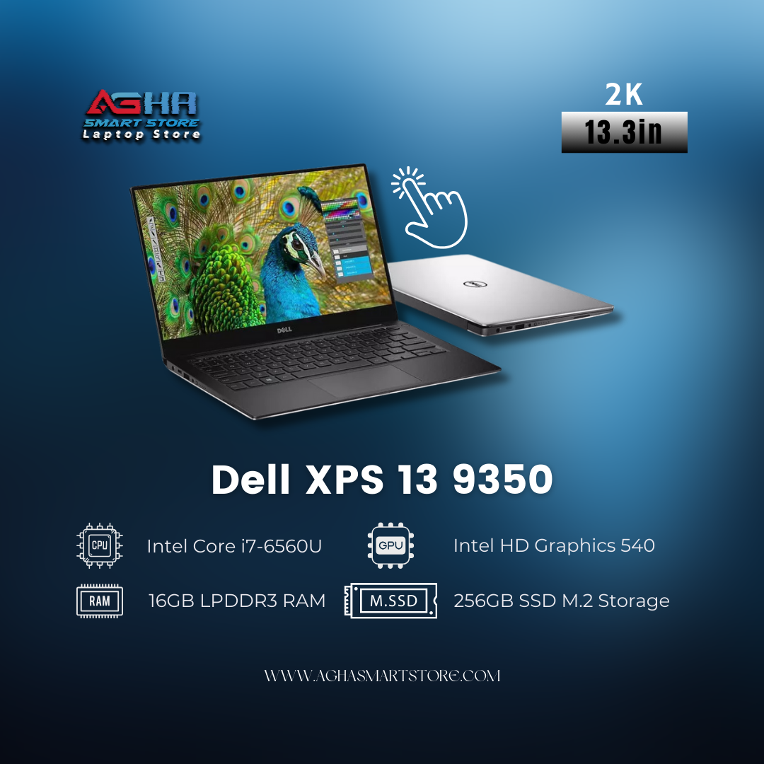 Dell XPS 13 9350 BY AGHA SMART STORE LAPTOP EGYPT مصر لابتوب اغا سمارت ستور