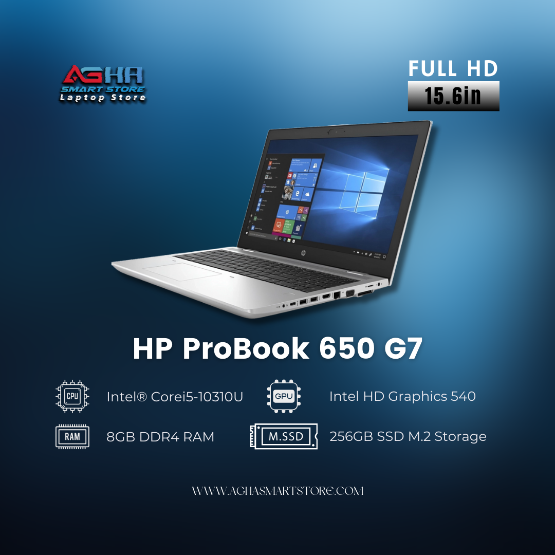 HP ProBook 650 G7 BY AGHA SMART STORE LAPTOP EGYPT مصر لابتوب اغا سمارت ستور