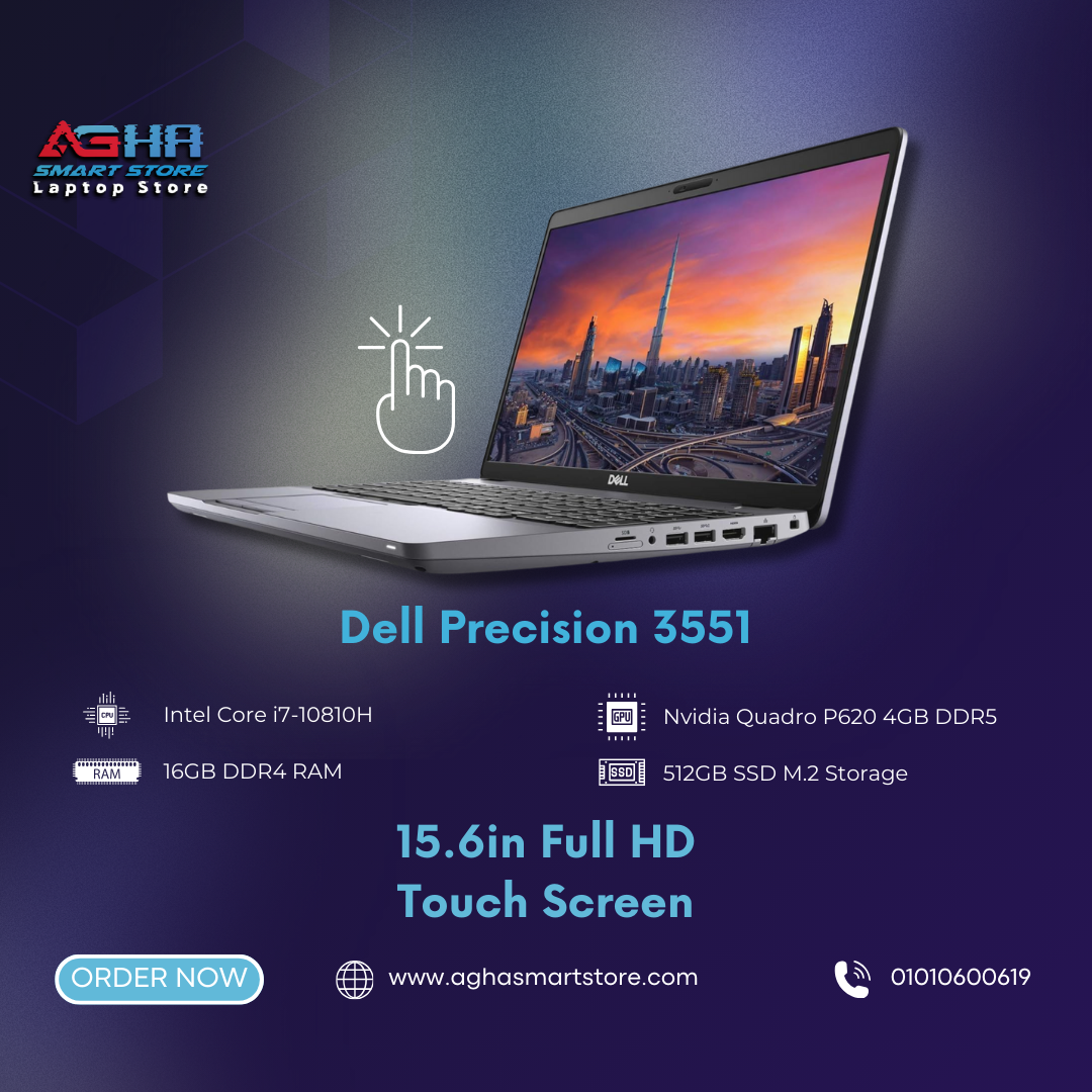 DELL PRECISION 3551 by agha smart store laptop لابتوب مصر egypt
