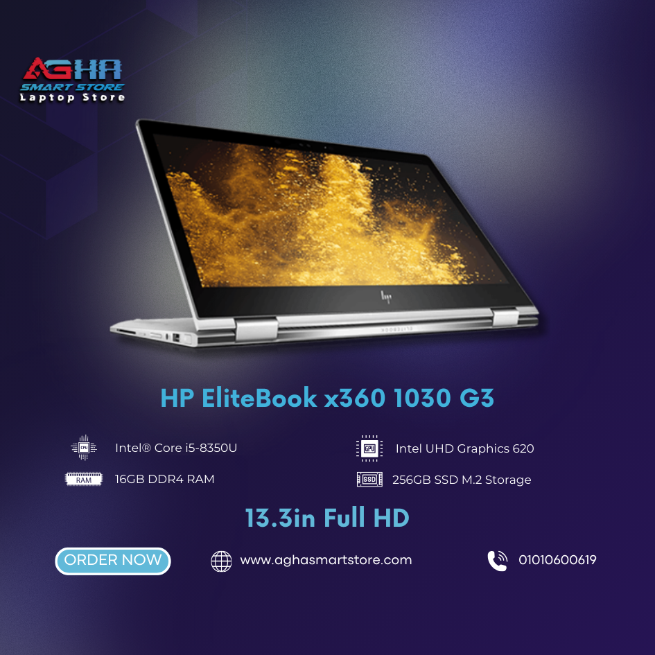 HP EliteBook x360 1030 G3 by agha smart store