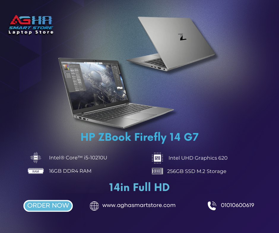 HP ZBook Firefly 14 G7 BY AGHA SMART STORE LAPTOPS EGYPT لابتوب