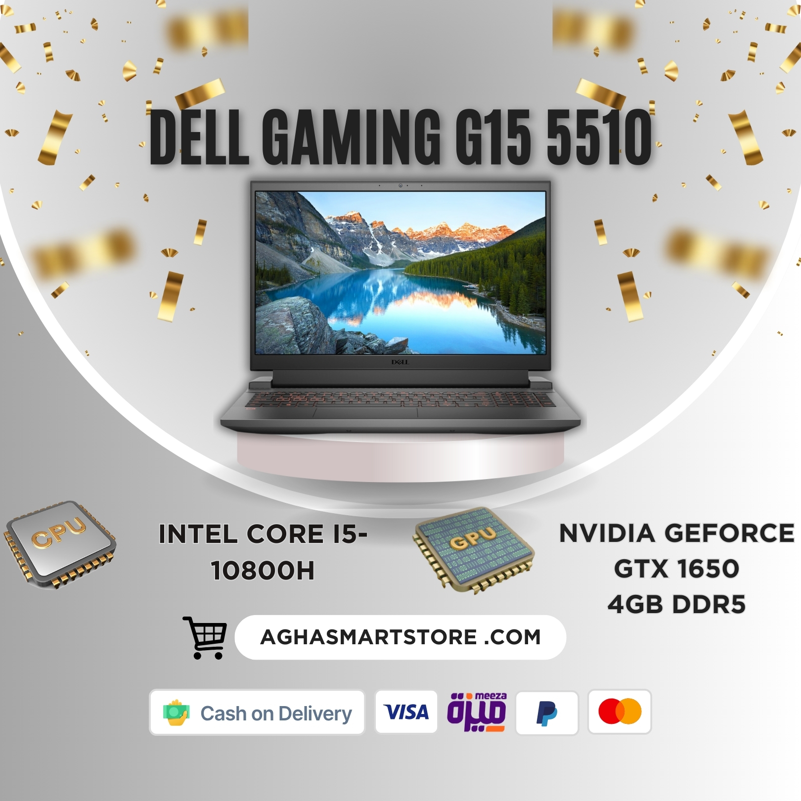 Dell Gaming G15 5510 FROM AGHA SMART STORE