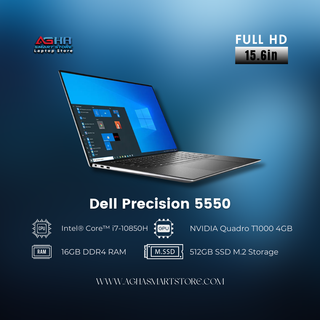 Dell Precision 5550 Laptop i7-10850H