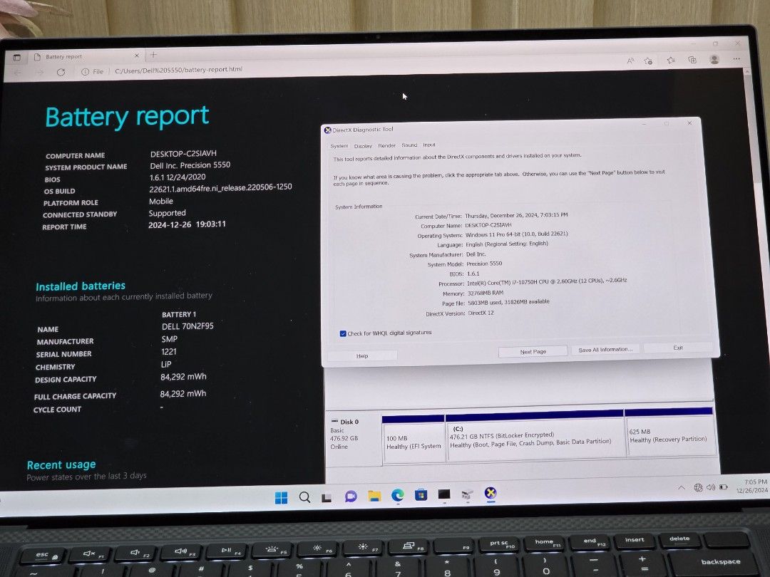 Dell Precision 5550 UHD 4K TOUCH SCREEN BY AGHA SMART STORE LAPTOP EGYPT مصر