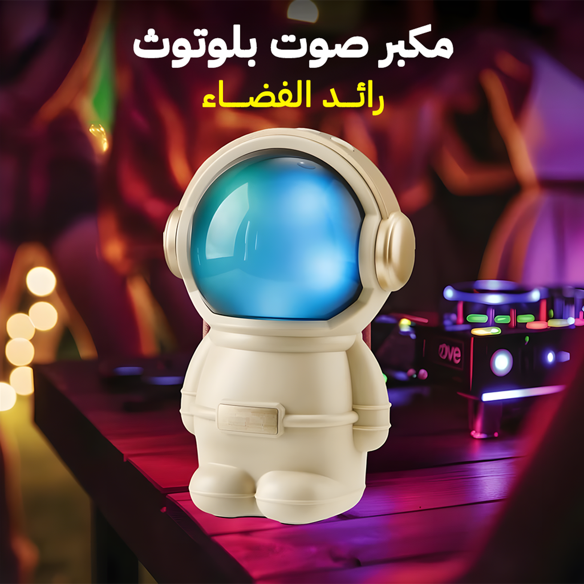 مكبر صوت بلوتوث رائد الفضاء